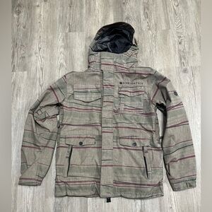 686 Smarty Infidry Snowboard Ski Coat Jacket  Mens Small Shell Skiing Warm